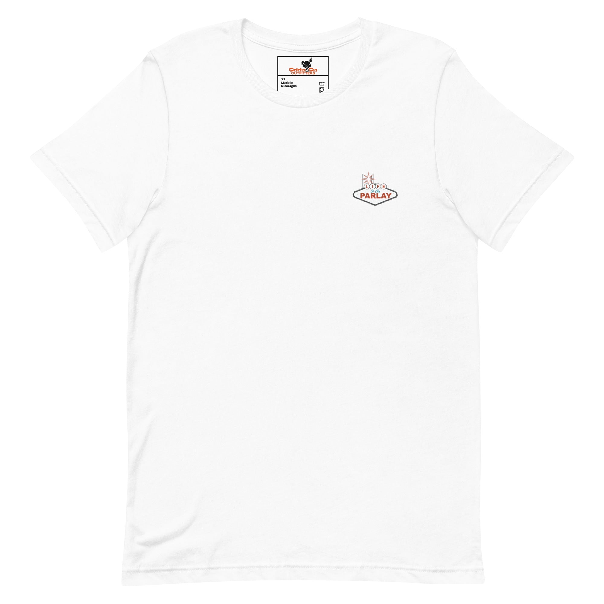 Life of the Parlay. Short Sleeve Tee (Corner)