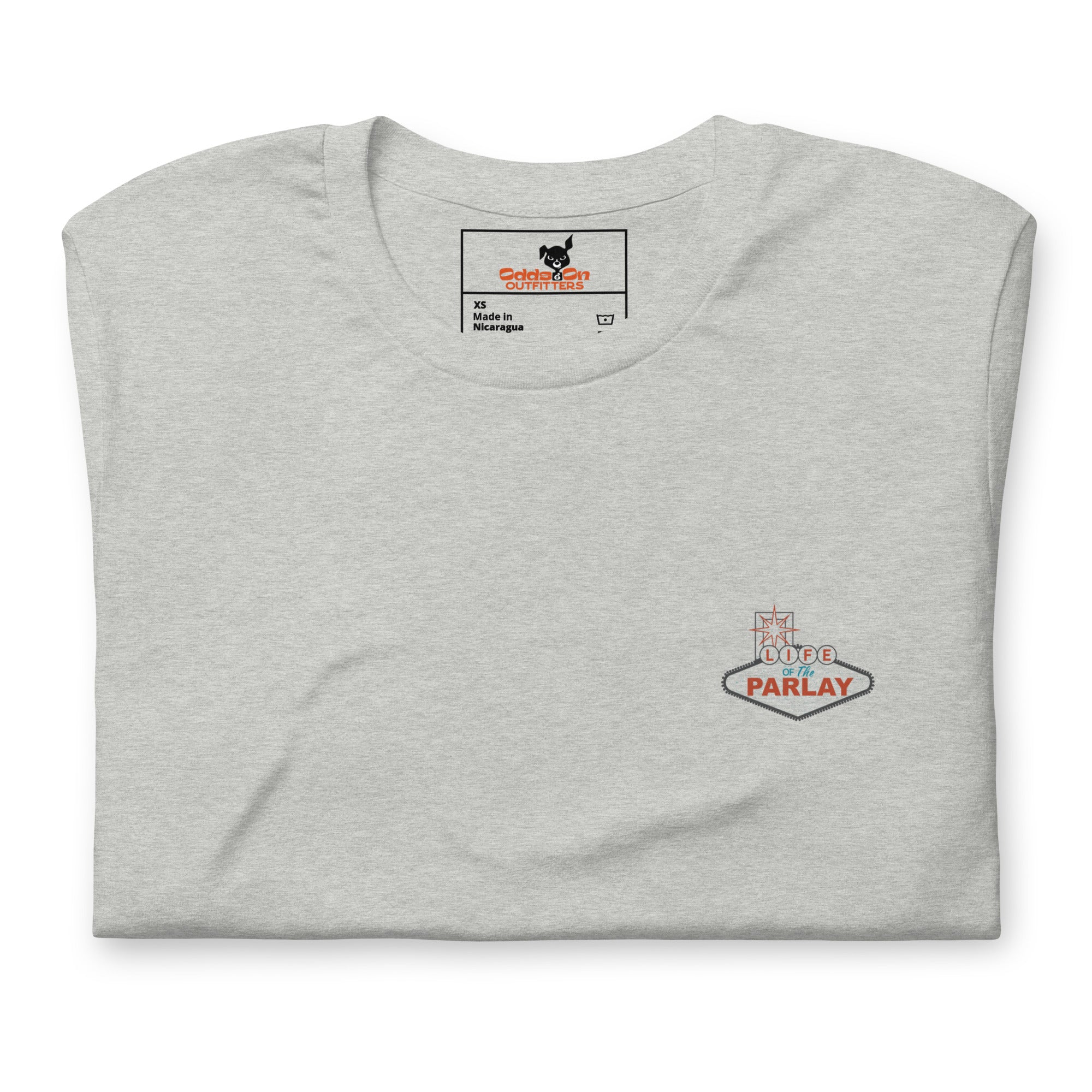 Life of the Parlay. Short Sleeve Tee (Corner)