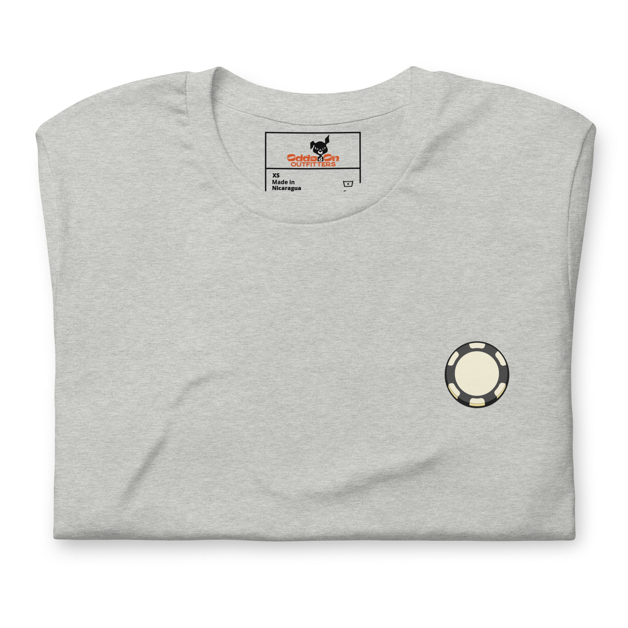 Casino Chip Short Sleeve Tee (Corner)