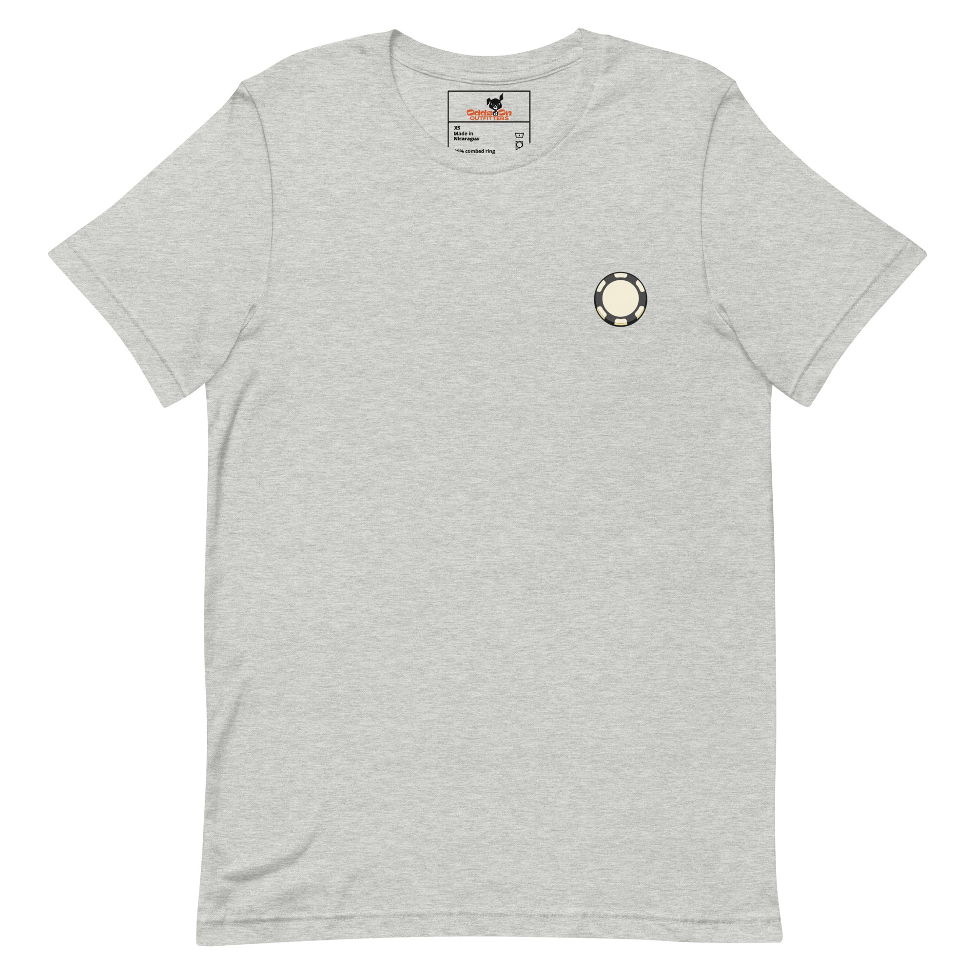 Casino Chip Short Sleeve Tee (Corner)
