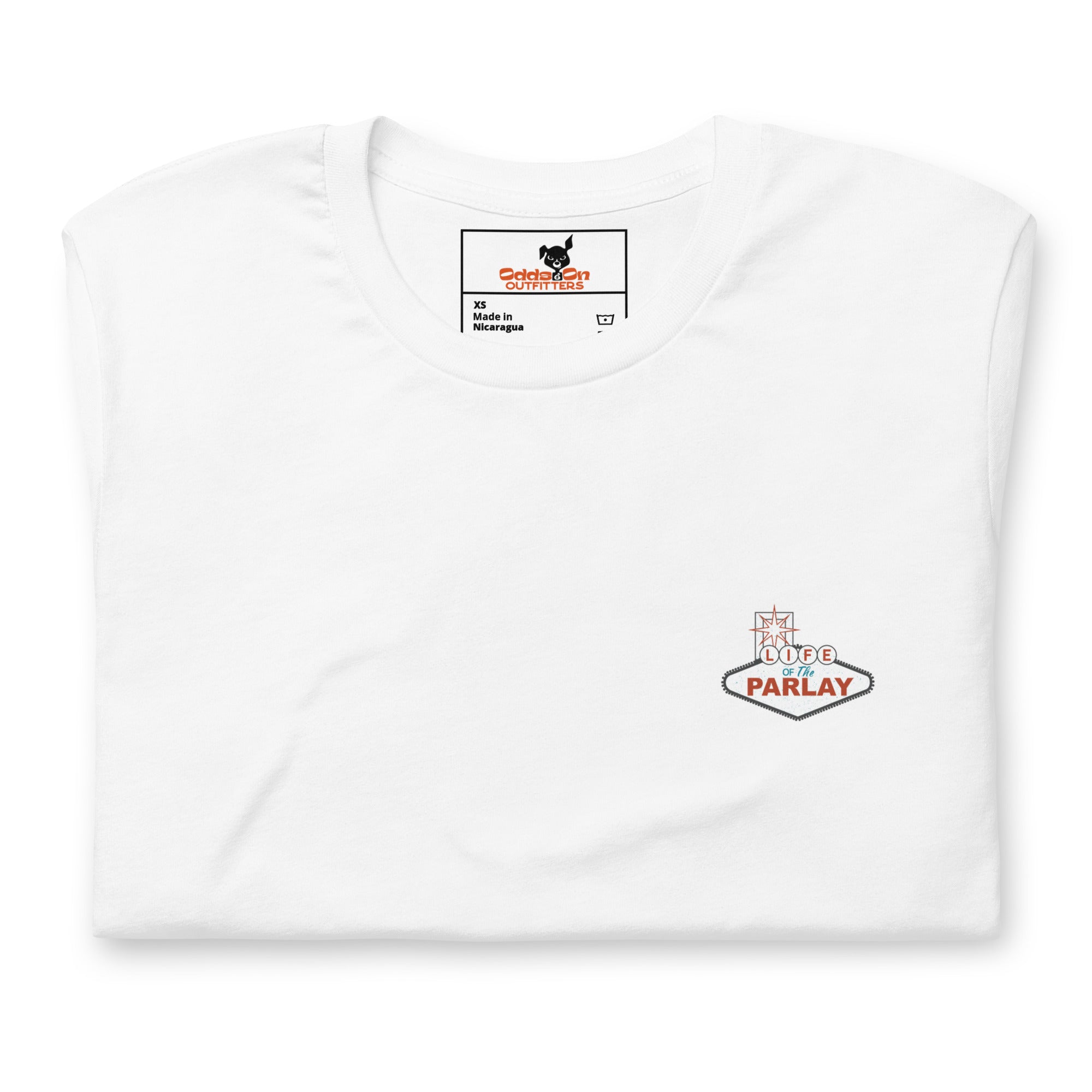Life of the Parlay. Short Sleeve Tee (Corner)