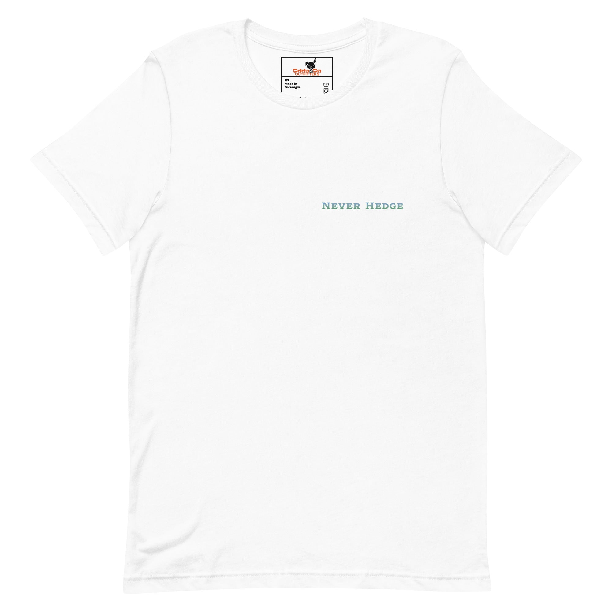 Never Hedge Short Sleeve Tee (Corner)