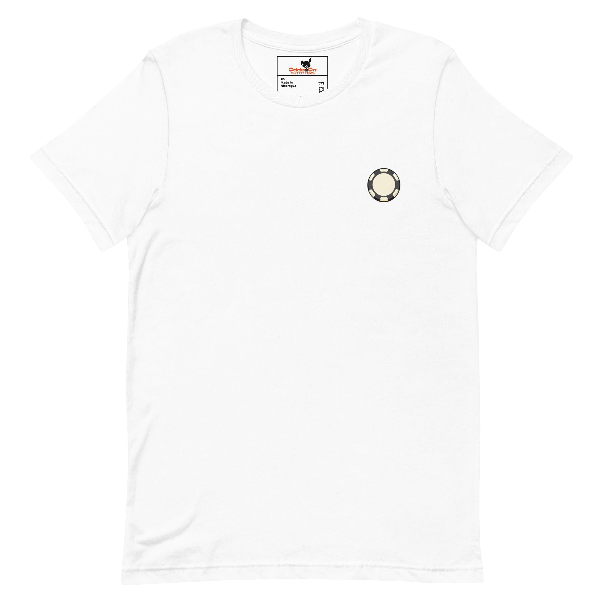 Casino Chip Short Sleeve Tee (Corner)