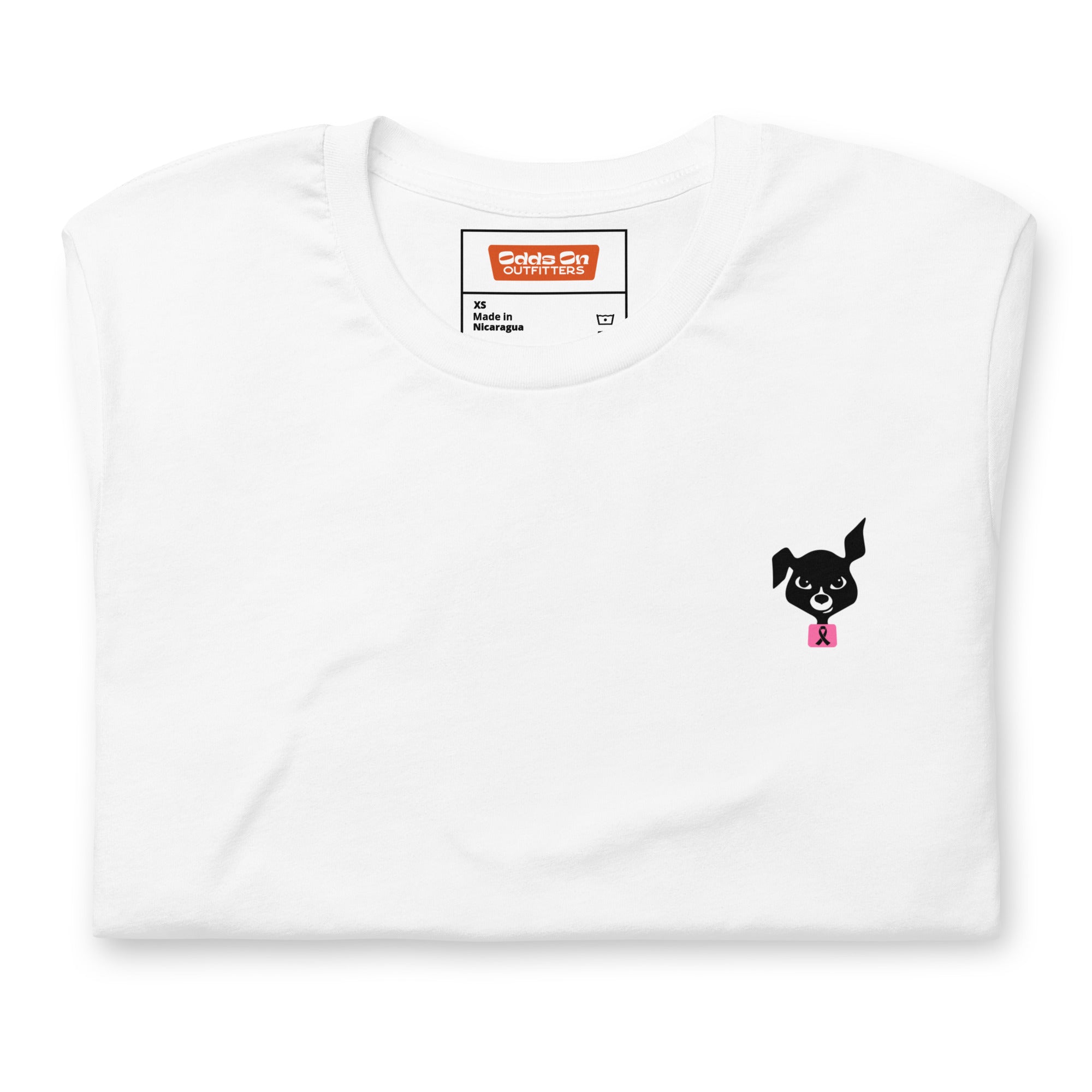 Charity Short Sleeve Tee with Cash in Corner