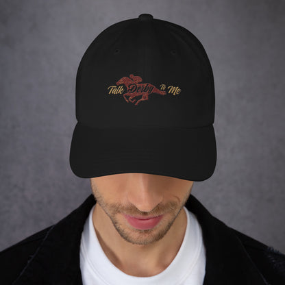 Talk Derby Adjustable Hat