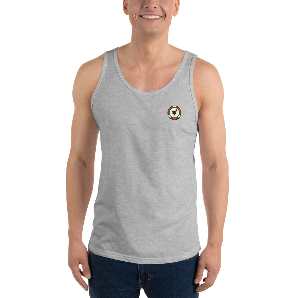 Casino Chip Tank Top with Cash (Corner)