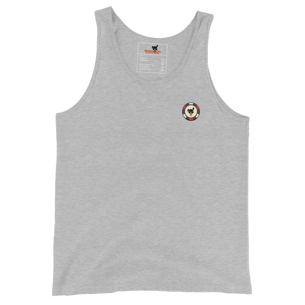 Casino Chip Tank Top with Cash (Corner)