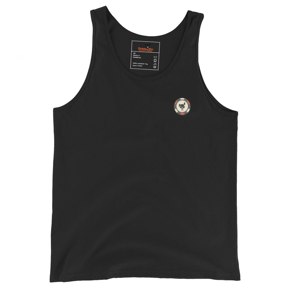 Casino Chip Tank Top with Cash (Corner)