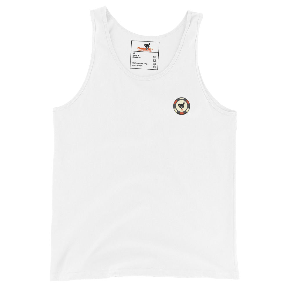 Casino Chip Tank Top with Cash (Corner)