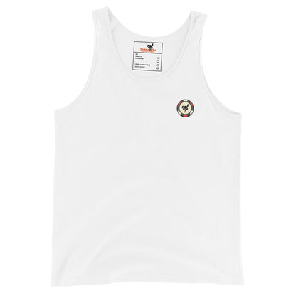 Casino Chip Tank Top with Cash (Corner)